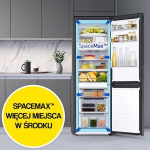 Lodówka SAMSUNG RB33B612ESA EF No frost 185.3cm Metaliczny grafit