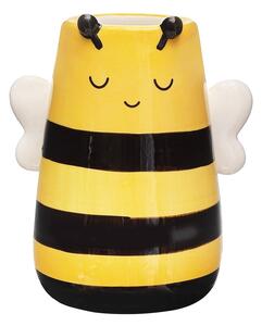 Żółty wazon z dolomitu (wysokość 10,5 cm) Bee – Sass & Belle