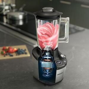 Blender kielichowy PHILIPS HR3760/00 Czarno-srebrny