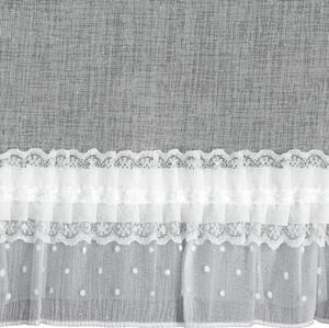 Firana gotowa EUROFIRANY Mary 150 x 30 cm BiaÅy