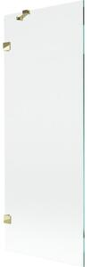 Mexen Lunar parawan nawannowy 1-skrzydłowy 70 x 150 cm, transparent, złoty - 897-070-000-50-00