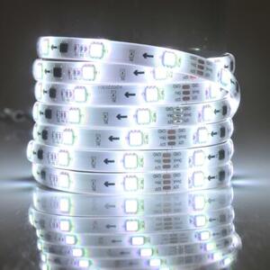 Zestaw Taśma LED MAGIC RGB 5m, 12V, IP65, pilot, kontroler, zasilacz 314970 Polux