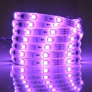 Zestaw Taśma LED MAGIC RGB 5m, 12V, IP65, pilot, kontroler, zasilacz 314970 Polux