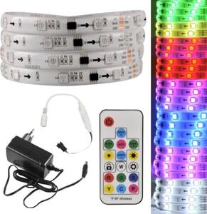 Zestaw Taśma LED MAGIC RGB 5m, 12V, IP65, pilot, kontroler, zasilacz 314970 Polux