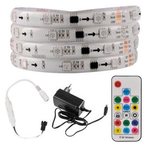 Zestaw Taśma LED MAGIC RGB 5m, 12V, IP65, pilot, kontroler, zasilacz 314970 Polux