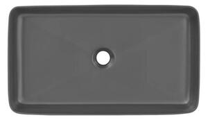 Umywalka nablatowa SLIM 2 E-6275 czarna