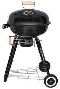 Grill ogrodowy węglowy ACTIVA 19401 Zamykany, okrągły, na kółkach