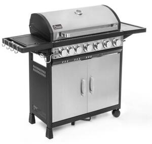 Grill ogrodowy gazowy ACTIVA MASTERCOOK Nevada XXL 6+1 Premium 19761GS