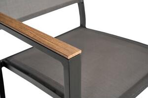 Zestaw Ogrodowy Barcelona Premium Meble Ogrodowe Stół Krzesła 8 Osobowy Aluminium Corciano