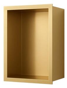 Półka łazienkowa wnękowa HYDROSAN IGA-GL-45X30X10 Złoty szczotkowany 45x30x10 cm
