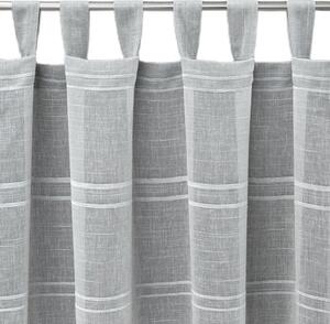 Firana gotowa EUROFIRANY Arcadia 140 x 250 cm Srebrny