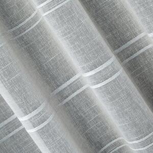 Firana gotowa EUROFIRANY Arcadia 140 x 250 cm Srebrny
