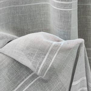 Firana gotowa EUROFIRANY Arcadia 140 x 250 cm Srebrny