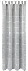 Firana gotowa EUROFIRANY Arcadia 140 x 250 cm Srebrny