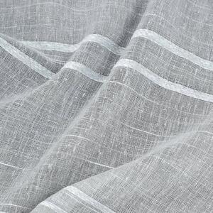Firana gotowa EUROFIRANY Arcadia 140 x 250 cm Srebrny