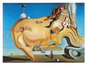 Druk artystyczny Salvador Dali - Le Grand Masturbateur, Salvador Dalí, (80 x 60 cm)
