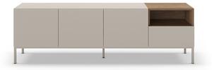 Kremowa szafka pod TV 180x55 cm Cailin – Marckeric