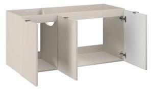 Szafka pod umywalkę nablatową BELLA CASHMERE 82-120-3D z blatem 120cm kaszmir