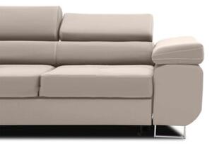 RozkÅadana sofa, Bellezza, 209x100x87 cm, beÅ¼owy | TYLETEGOTU