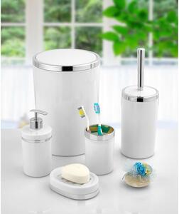 Biały zestaw akcesoriów łazienkowych – Oyo Concept