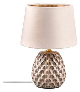 Beżowa lampa stołowa (wys. 27 cm) Ariana – Trio