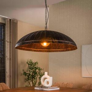 ZIJLSTRA Lampa wisząca Guard, możliwość ściemniania, brązowy / rdzawy, salon / jadalnia, metal, dworkowy / rustykalny