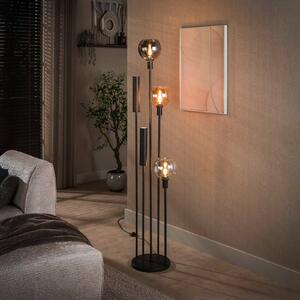 ZIJLSTRA Lampa stojąca Sfera Tricolore, multikolor, salon / jadalnia, szkło, skandynawski