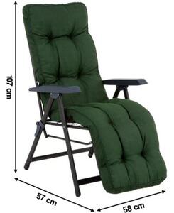 Fotel ogrodowy PATIO Lena Plus Black Edition H024-32IB