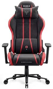 Fotel gamingowy materiałowy Diablo X-One 2.0 King Size, Bloody Mary