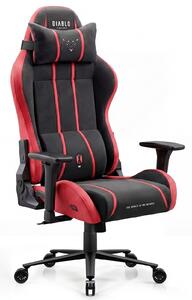Fotel gamingowy materiałowy Diablo X-One 2.0 Normal Size, Bloody Mary