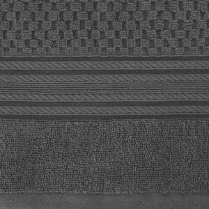 Ręcznik Davos (12) 70 x 140 cm Czarny