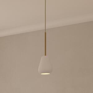 Nuura Aps Lampa wisząca designerska Anoli Spot, możliwość ściemniania, biały / opal, salon / jadalnia, metal, skandynawski