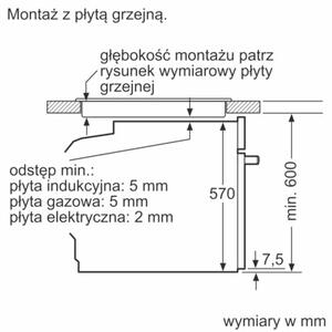 Piekarnik BOSCH HBG536EW4 Elektryczny BiaÅy A+