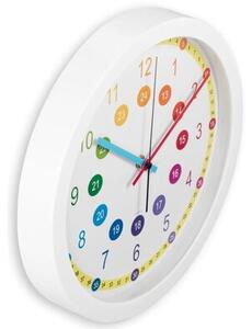 Zegar ścienny HAMA Easy Learning 30 cm Biały