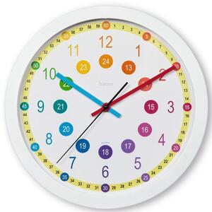 Zegar ścienny HAMA Easy Learning 30 cm Biały
