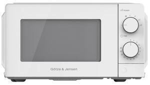 Kuchenka mikrofalowa GÖTZE & JENSEN MO101W 700W średnica 24.5 cm pojemność 20L Biały