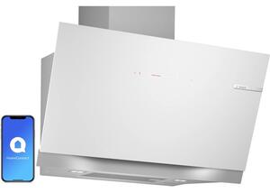 Okap BOSCH DWK91LT20 BiaÅe szkÅo 1007m3/h 51dB klasa A+