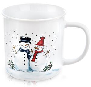 Kubek ceramiczny bałwan 470 ML