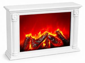 Kominek dekoracyjny LED w stylu klasycznym, 10 x 33 x 21 cm