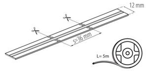 Taśma LED LCOB 5 metrów 21W/m RGB + zmienna barwa 24V IP65 Kanlux