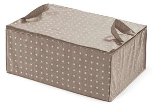 Beżowy organizer Compactor Dots, 50x70 cm