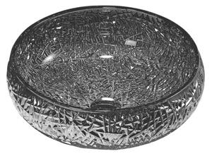 Umywalka nablatowa HYDROSAN BRILLANT4-BL-410 Okrągły Czarny