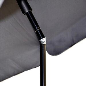 Parasol ogrodowy PROGARDEN 837163 185 cm Antracyt