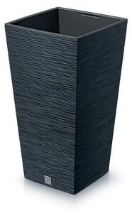 Doniczka FURU SQUARE 39,5 cm, antracytowy, 39 cm