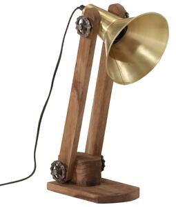 Lampa stołowa, 25 W, antyczny mosiądz, 23x13x52 cm, E27