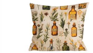 Poszewka na poduszkę z mikrofibry APOTHECARY 45x45 cm, kremowy