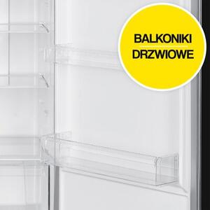 Lodówka SMITH&BROWN SFTF-733-BE5 No Frost 178cm Czarna