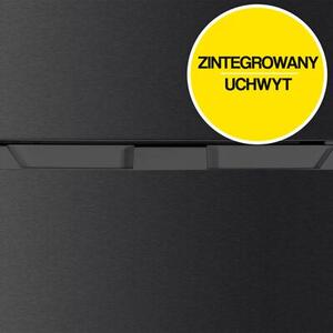 Lodówka SMITH&BROWN SFTF-733-BE5 No Frost 178cm Czarna