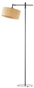 Lampa stojąca podłogowa przegubowa regulowana z abażurem walec 30cm SALIX