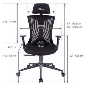 Fotel AVERY Ergomax 7800 C Czarny